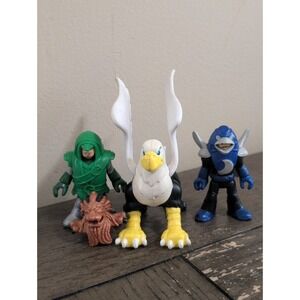 Fisher Price Imaginext Eagle Talon Castle Figures Moon Knight Phoenix Archer Lot